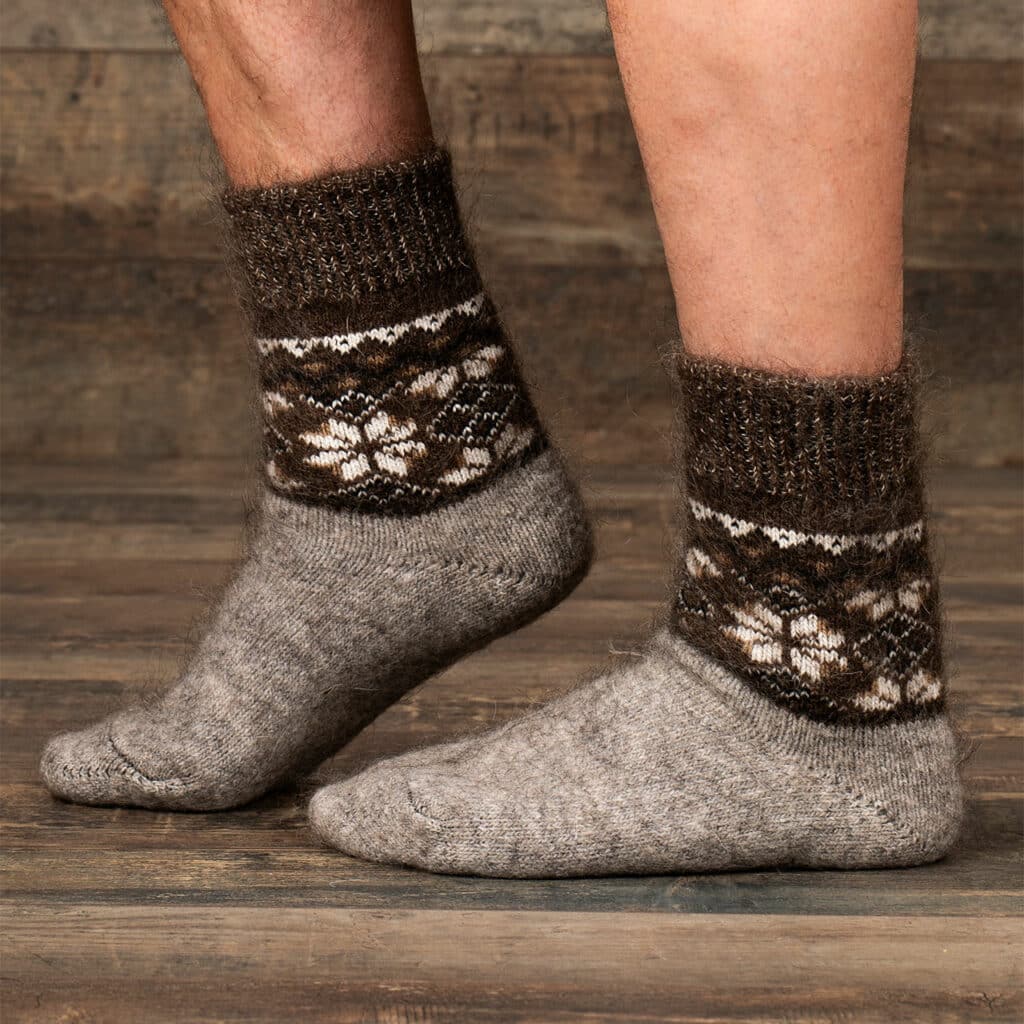 Goat wool socks - Loktev