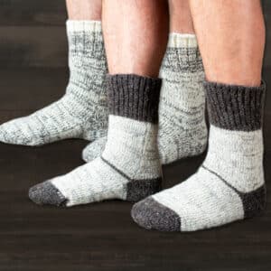 Wool socks set for tough men