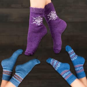 Wool Socks Set - Komplekt Fiola
