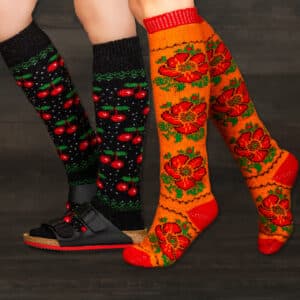 Wool Knee Socks Set - Miranda Komplekt
