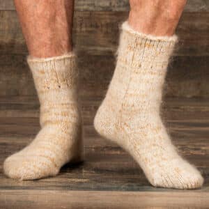 Goat wool socks - Selsovet